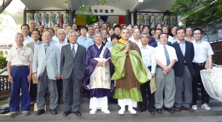 清浄寺で連也三百十八回忌法要ご参列者