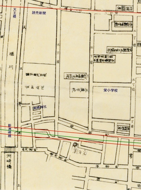 明治43年・病院東は三蔵学校